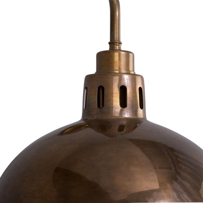 Vendo applique da parete in ottone industriale