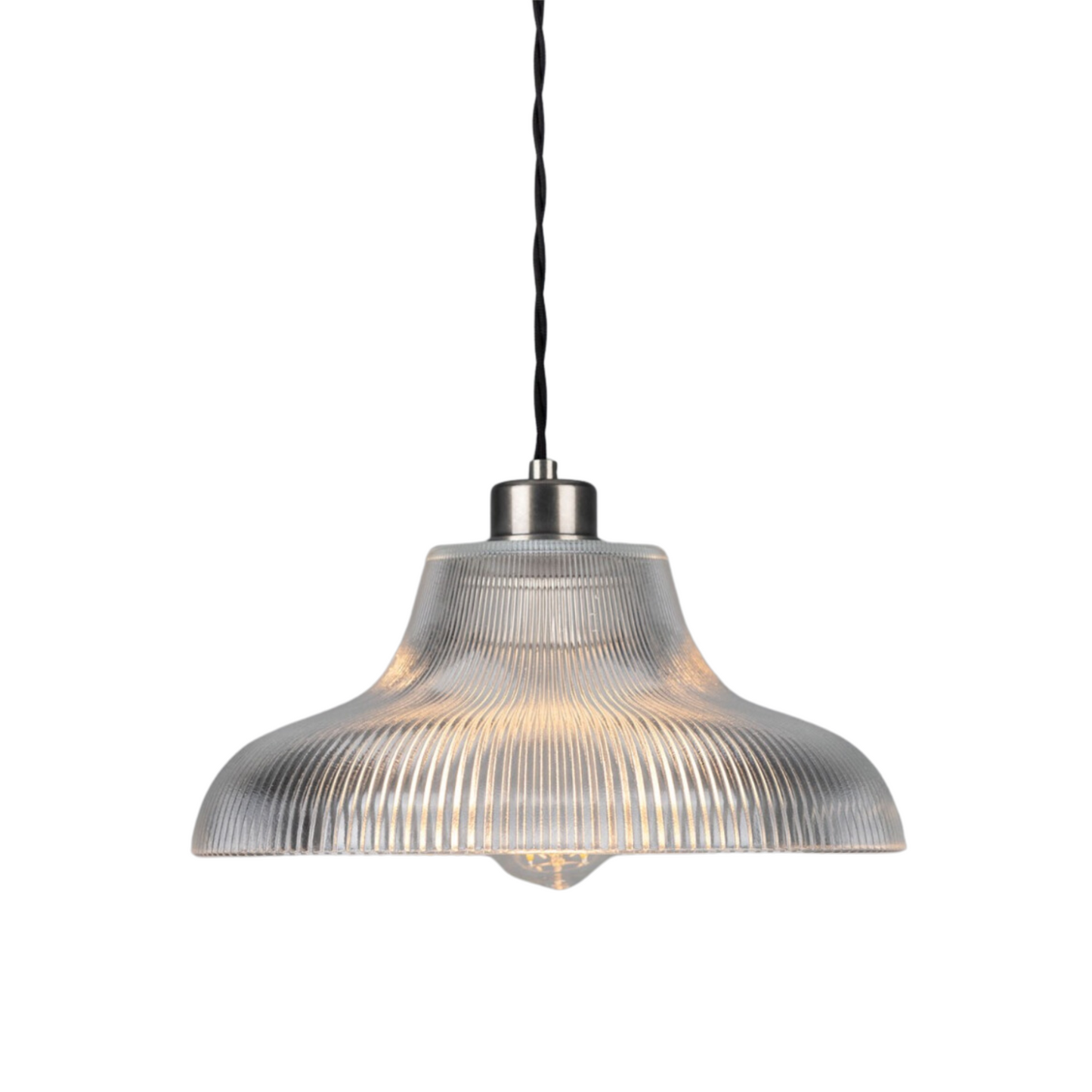 Lampada a sospensione in vetro Abram