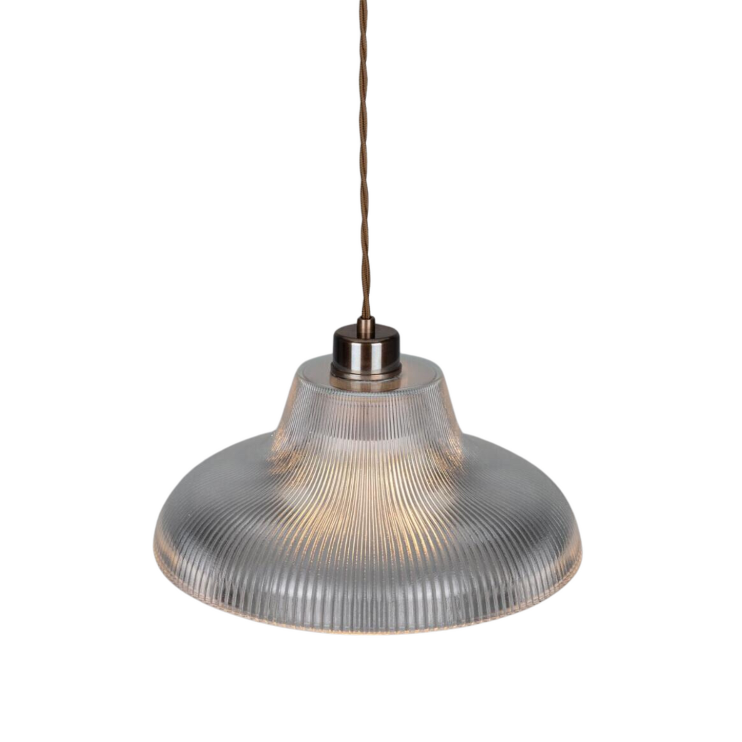 Lampada a sospensione in vetro Abram