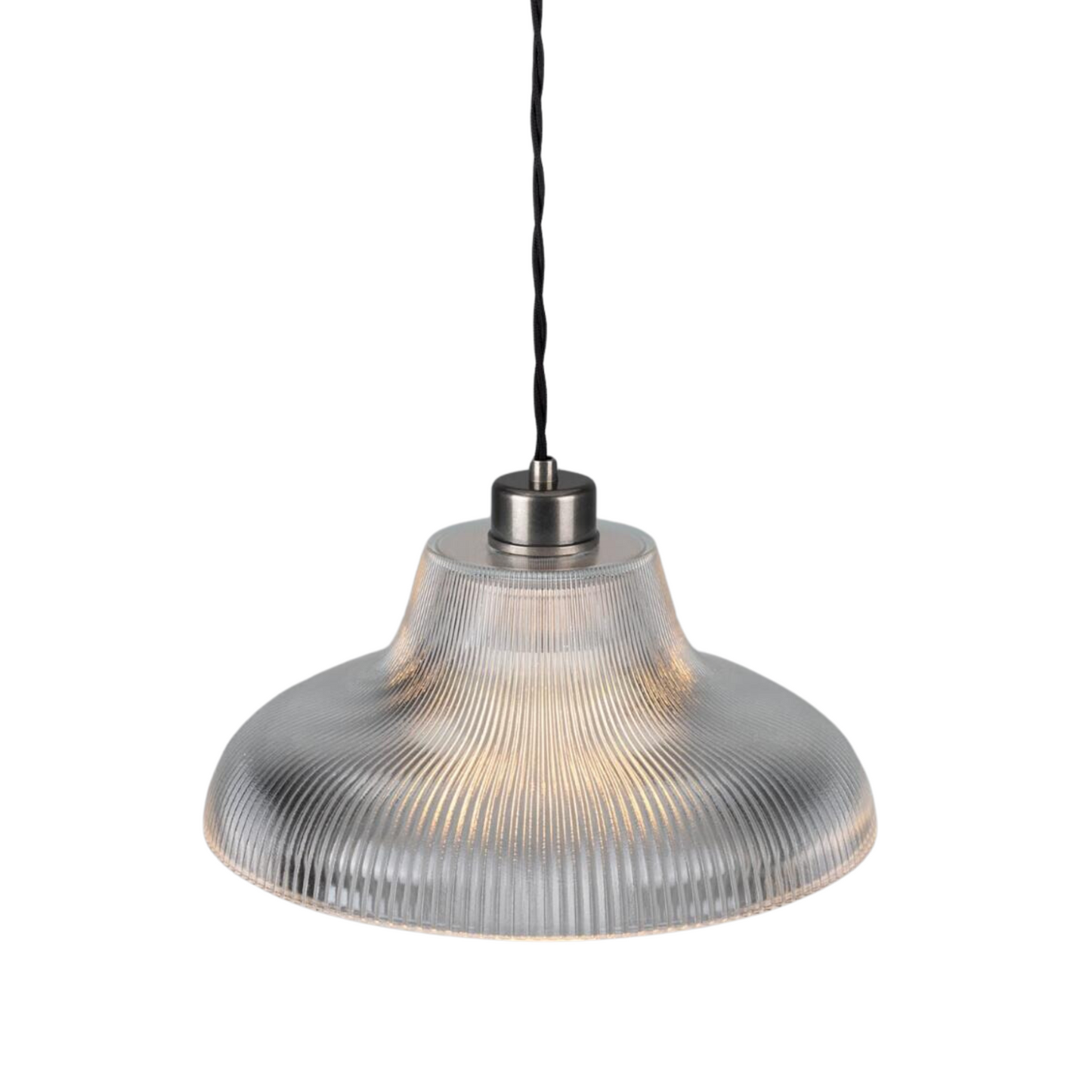 Lampada a sospensione in vetro Abram