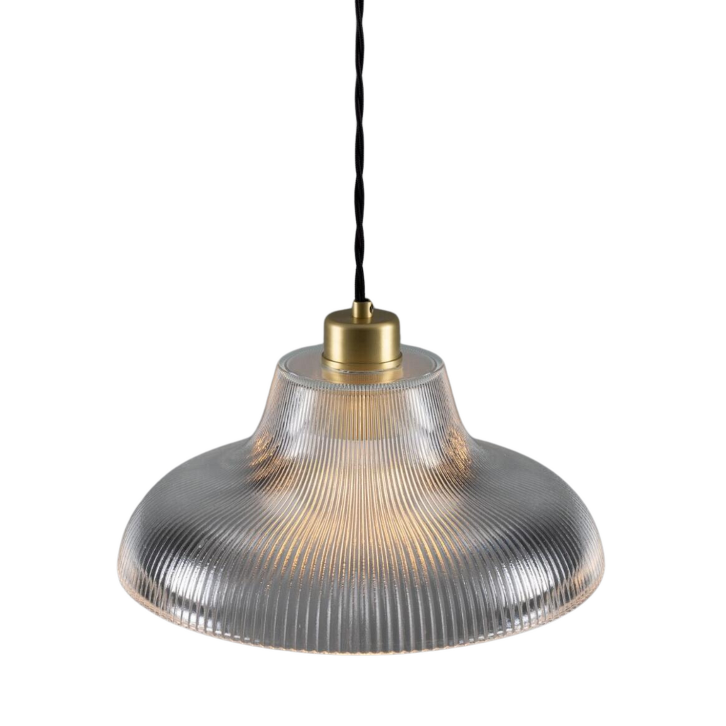 Lampada a sospensione in vetro Abram