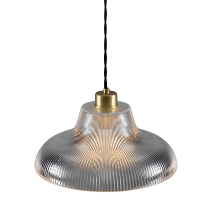 Lampada a sospensione in vetro Abram