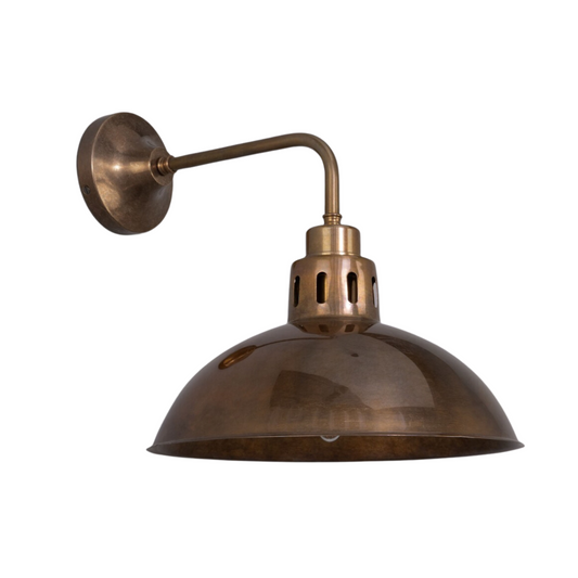 Vendo applique da parete in ottone industriale