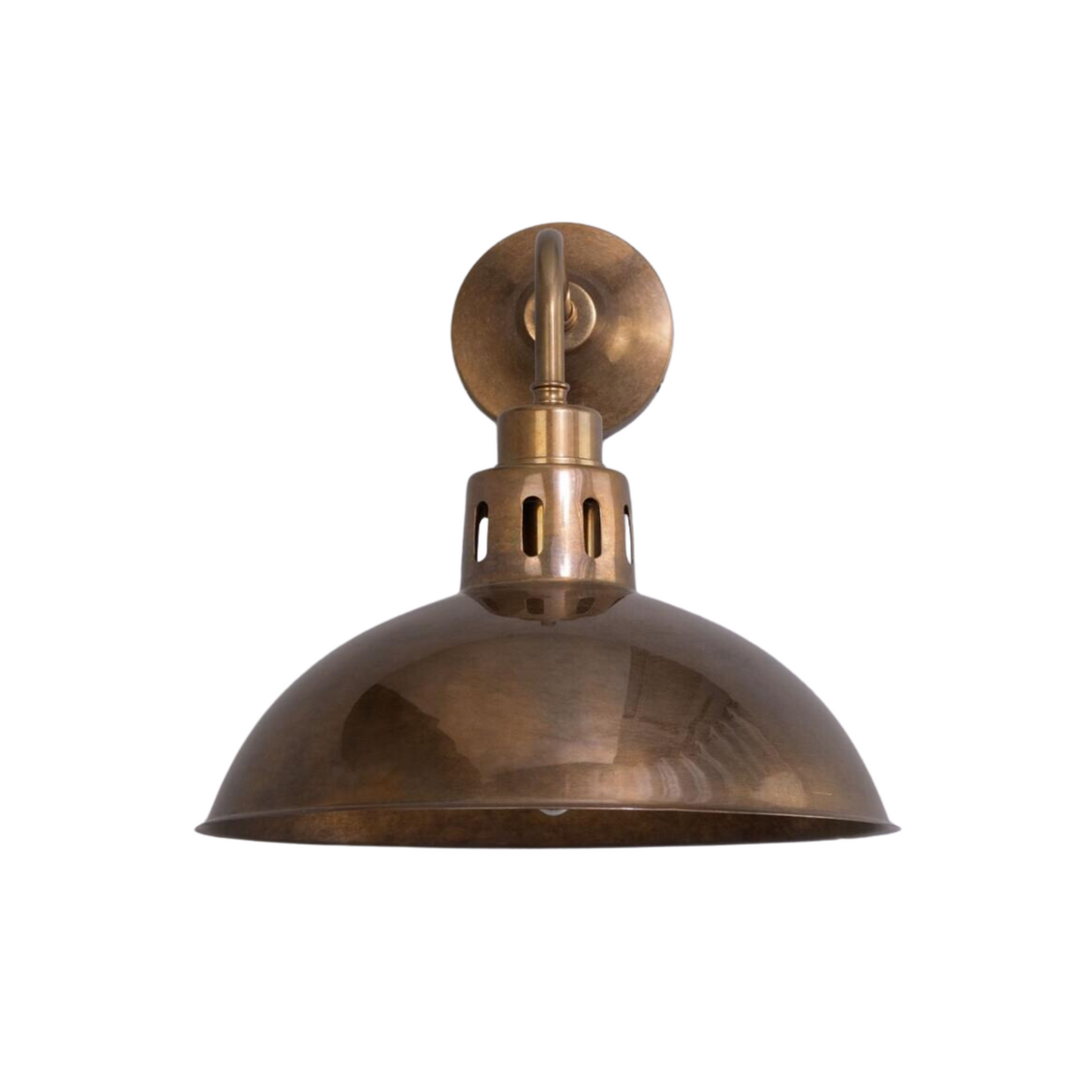 Vendo applique da parete in ottone industriale