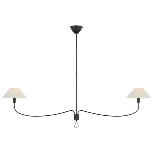 Lampadario lineare Griffin Grande