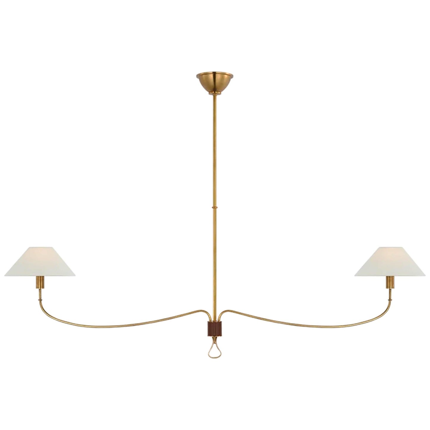 Lampadario lineare Griffin Grande