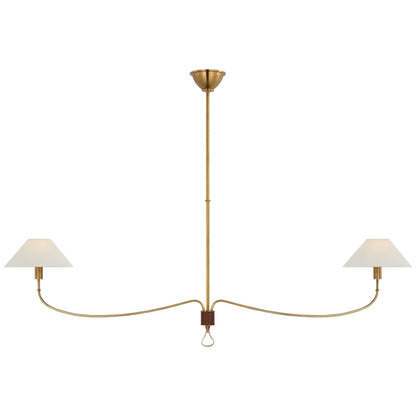 Lampadario lineare Griffin Grande