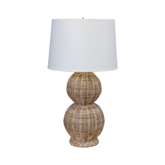 Base per lampada a doppia zucca intrecciata