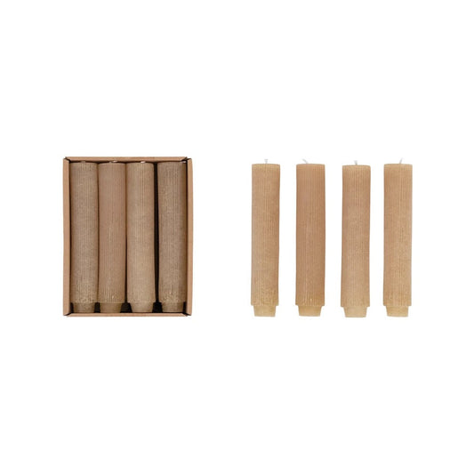 Candele coniche plissettate Lynnde