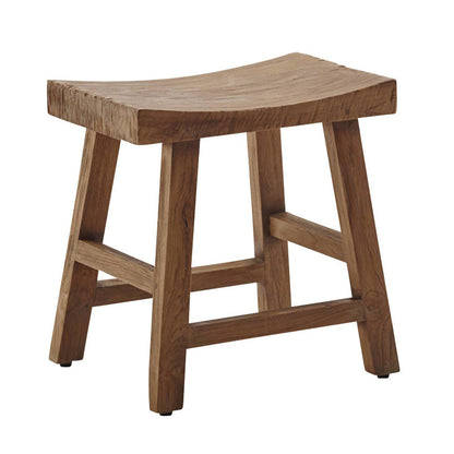 Sgabello Cecily in teak