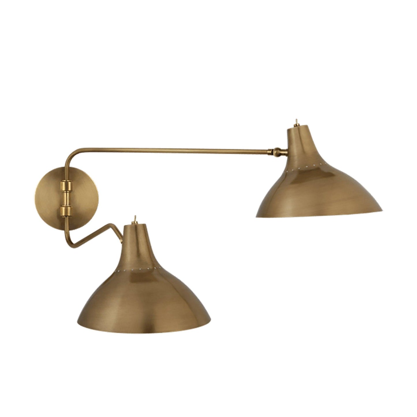 Lampada da parete doppia Charlton Medium