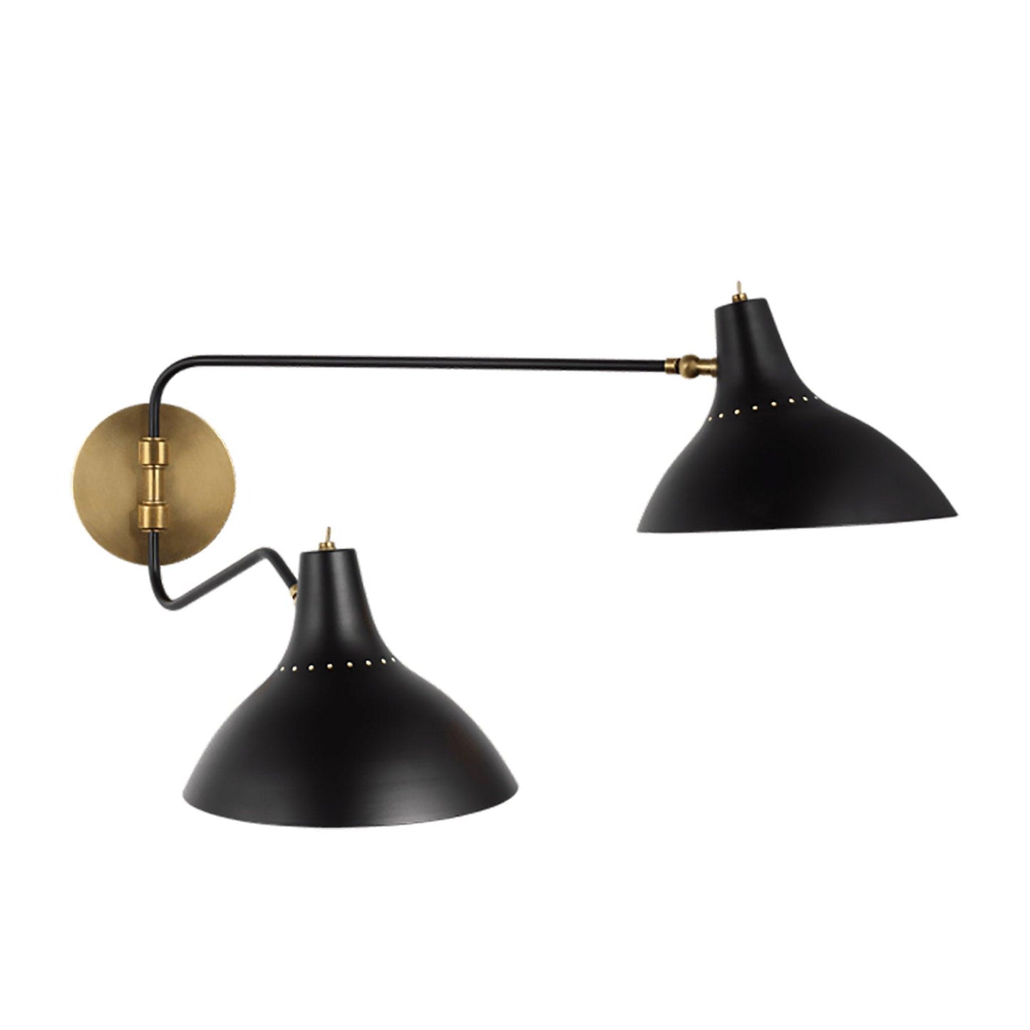 Lampada da parete doppia Charlton Medium