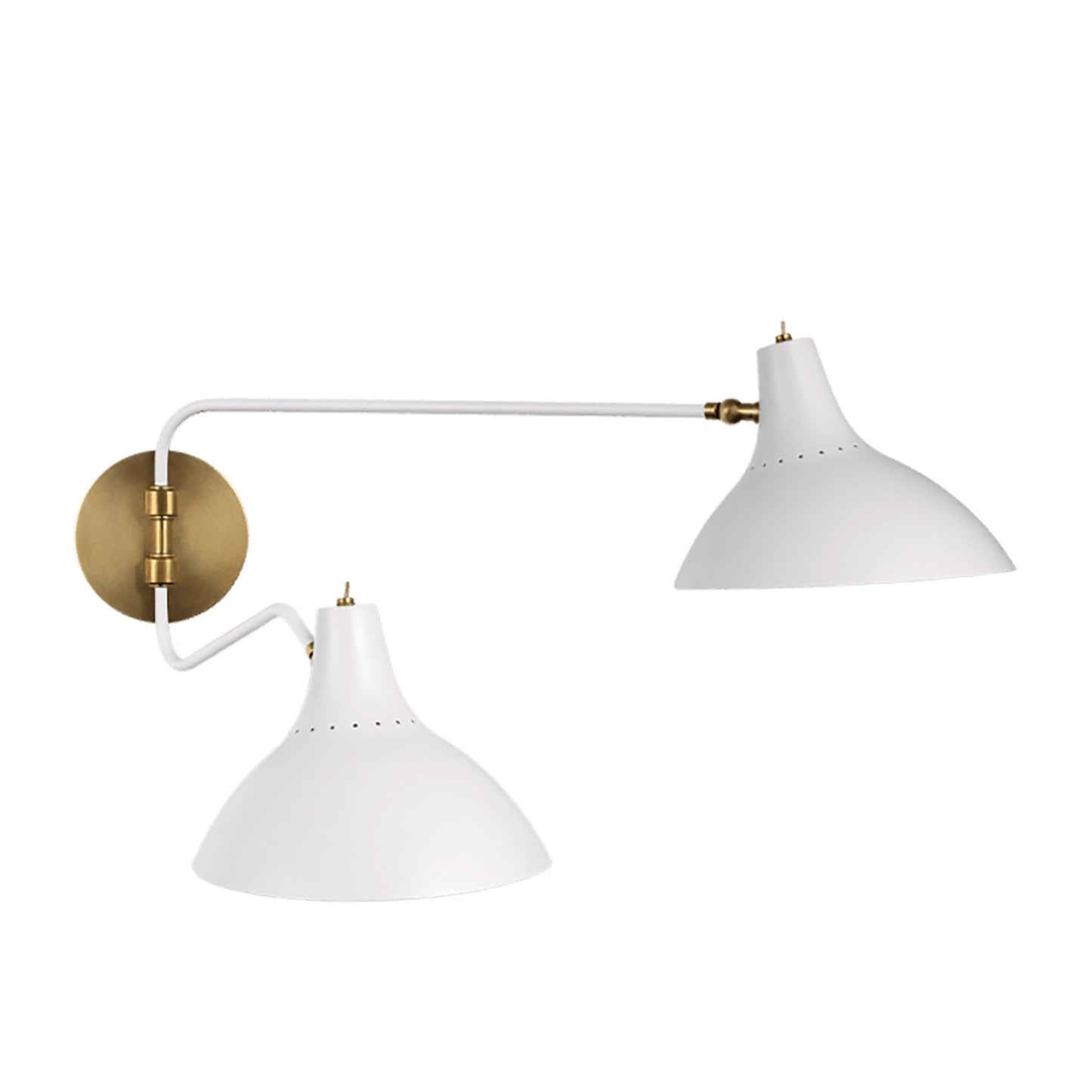 Lampada da parete doppia Charlton Medium
