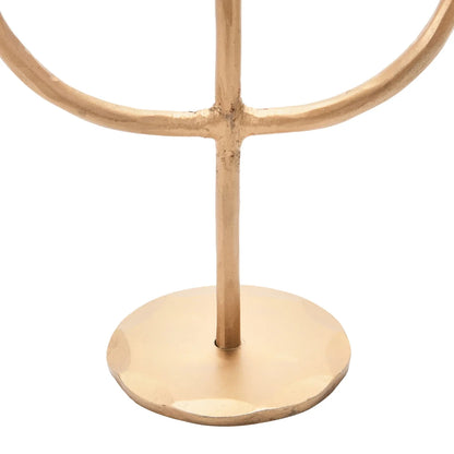 Candelabro in metallo ricavato da foraggi fatti a mano a Capri
