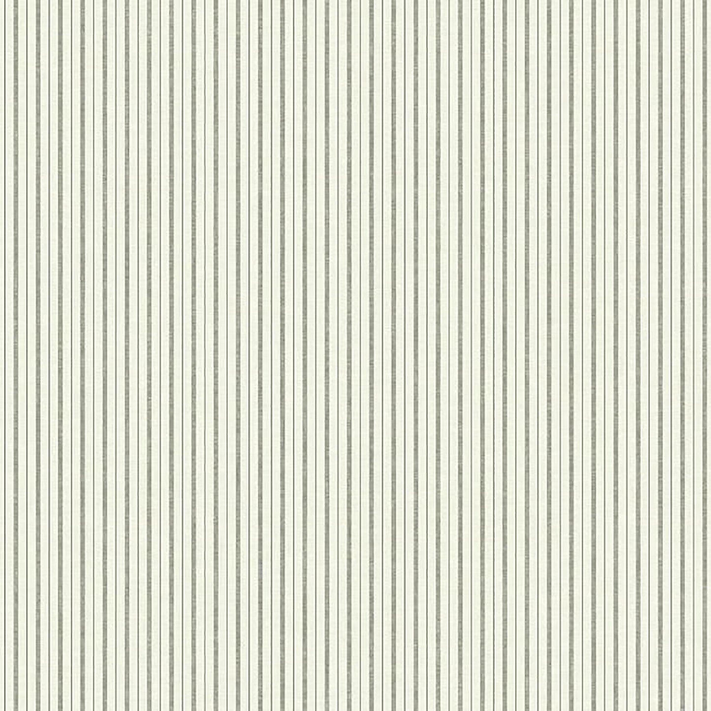 Carta da parati French Ticking in bianco e nero