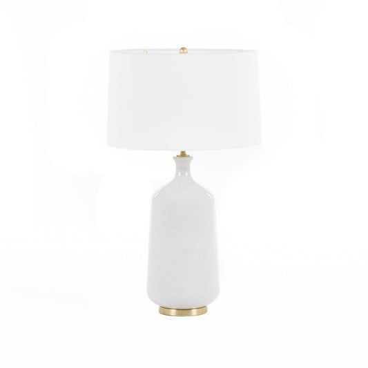 Lampada da tavolo in ceramica Glace