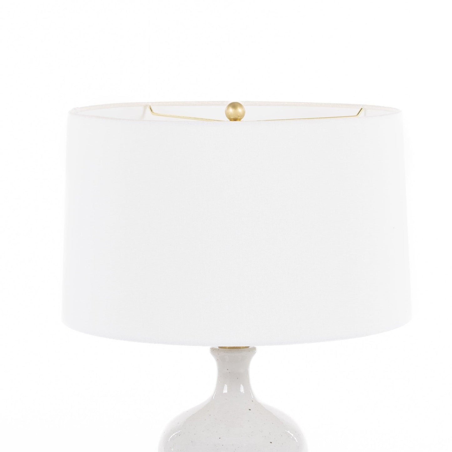 Lampada da tavolo in ceramica Glace