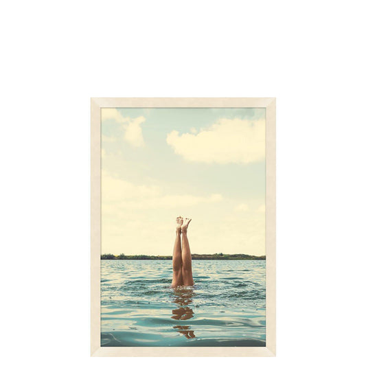 Verticale nel lago