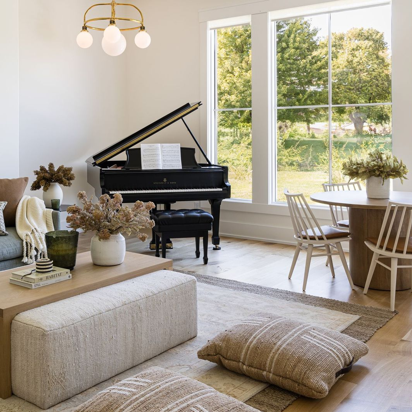 Lampadario a un piano McCarren