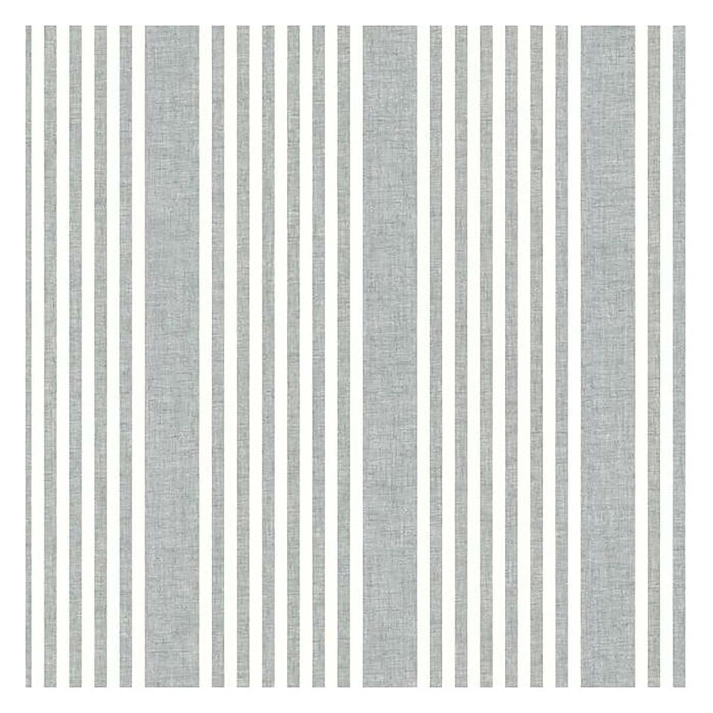 Carta da parati a righe grandi in grigio