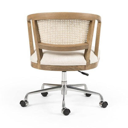Sedia da scrivania Loren, rovere miele chiaro