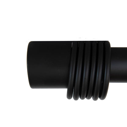 Accessori per tende con terminale nero opaco 