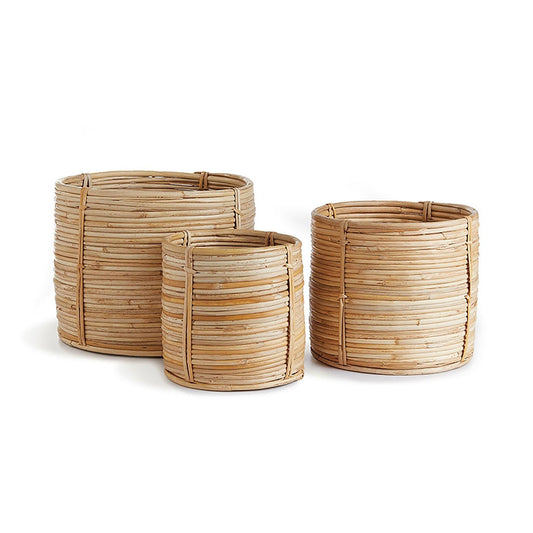 Mini cestini in rattan Cian