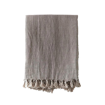 Coperta Montauk di Pom Pom at Home, naturale