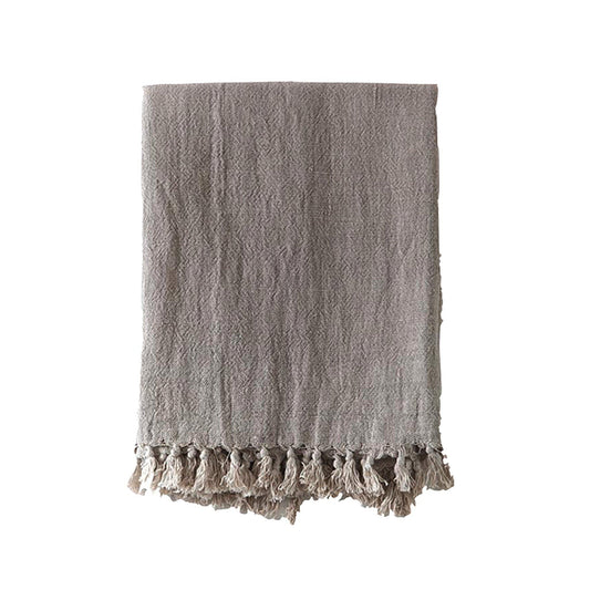 Coperta Montauk di Pom Pom at Home, naturale