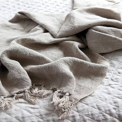 Coperta Montauk di Pom Pom at Home, naturale