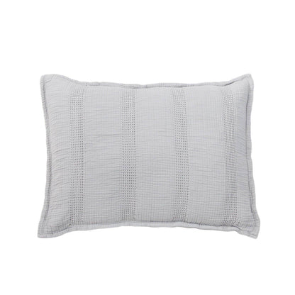 Collezione Nantucket Matelasse di Pom Pom at Home, grigio