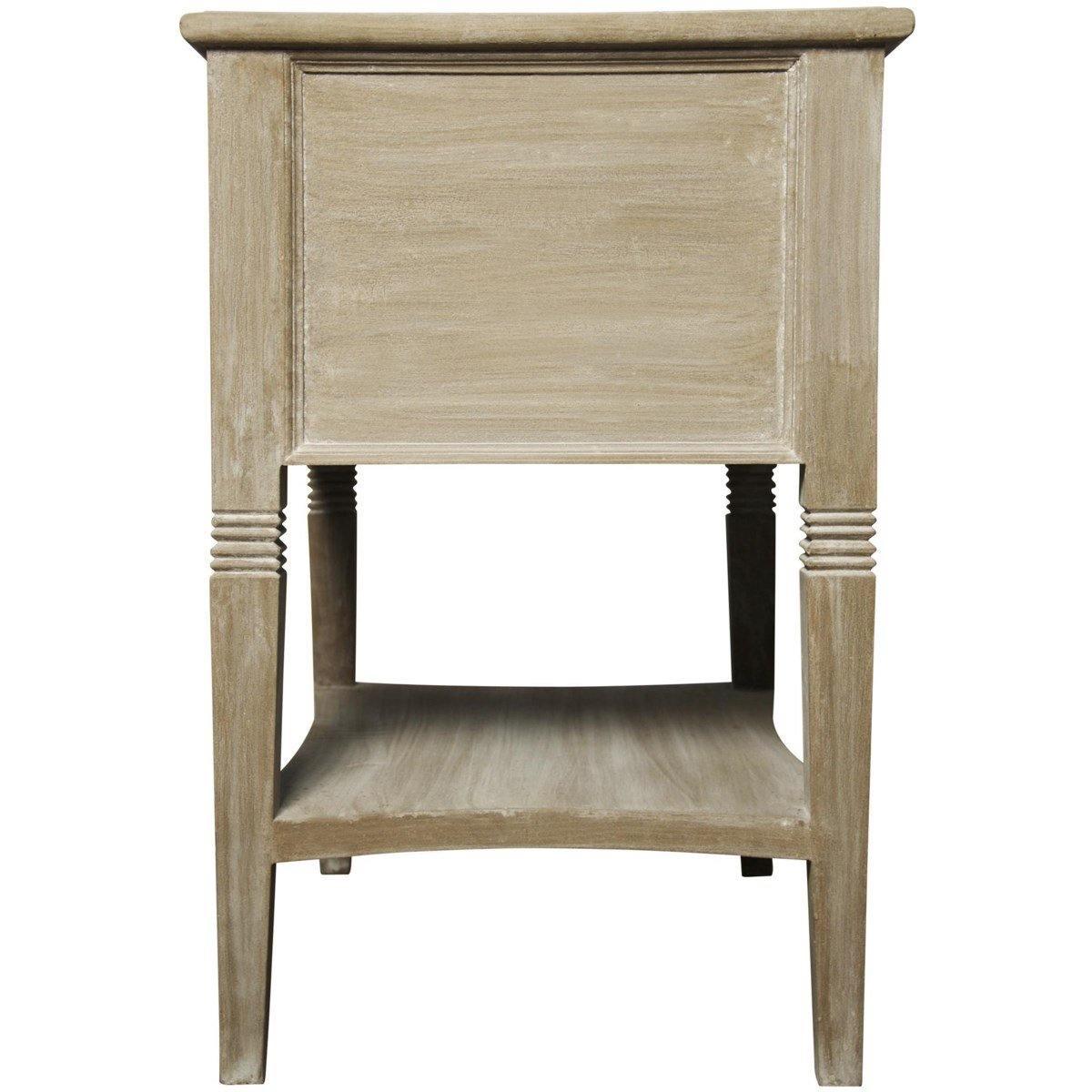 Tavolino laterale Oxford a 2 cassetti