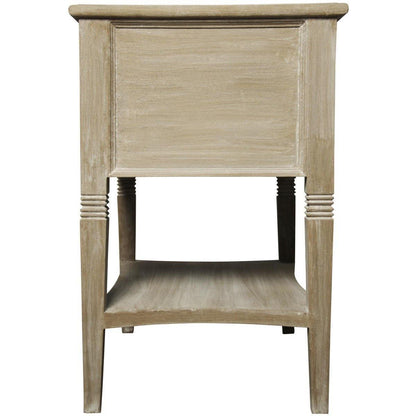 Tavolino laterale Oxford a 2 cassetti