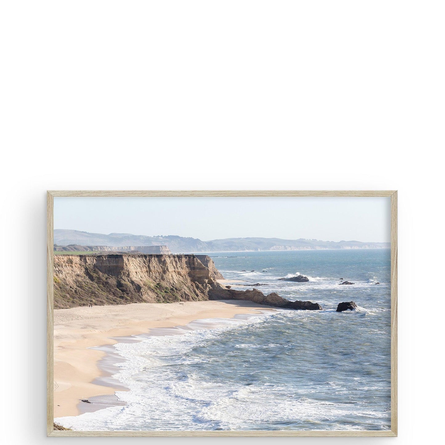 Pastel Cliffs Half Moon Bay CA di Carly Tabak