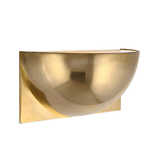 Lampada da terra piccola a quarto di sfera