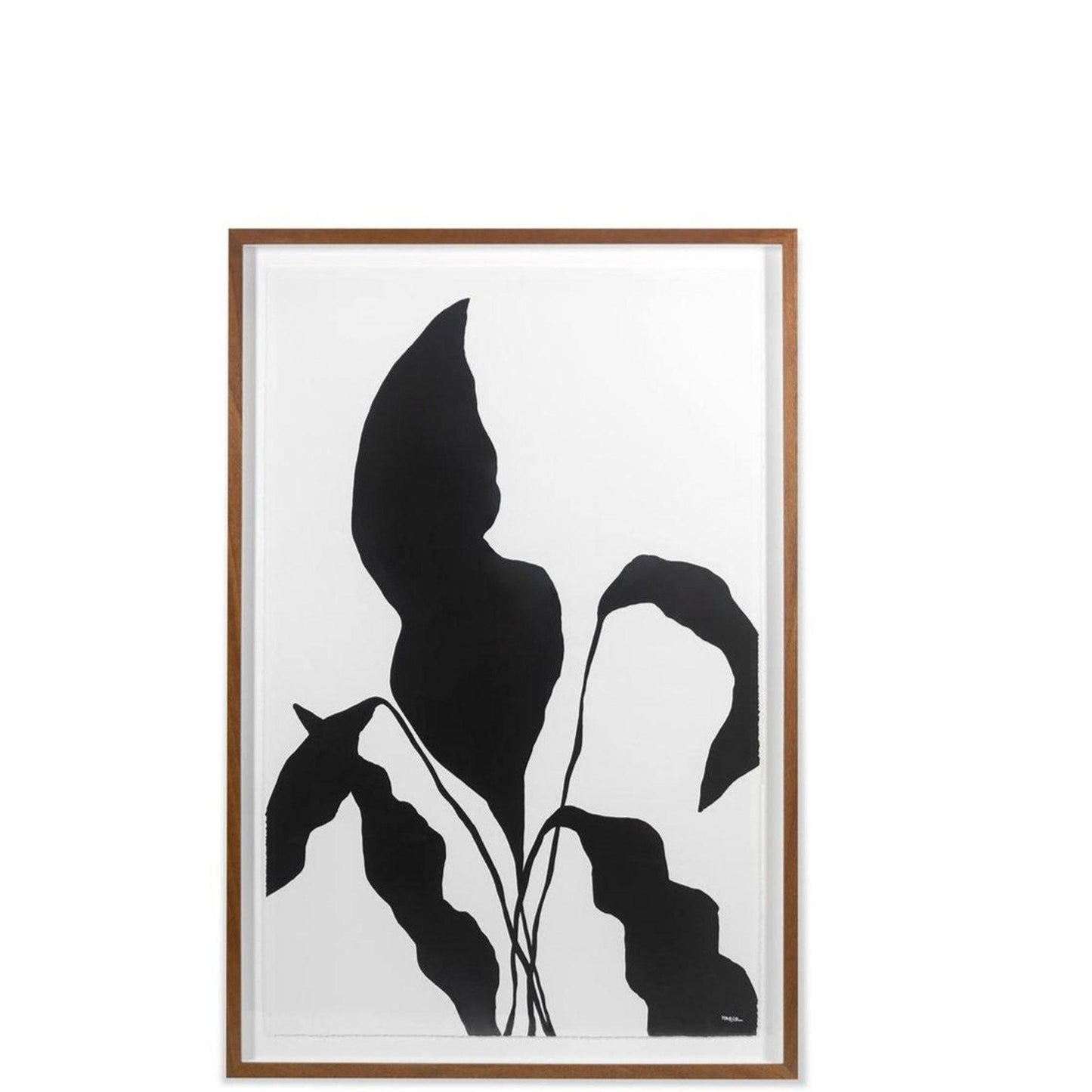 Fiore in silhouette 1