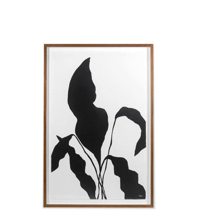 Fiore in silhouette 1
