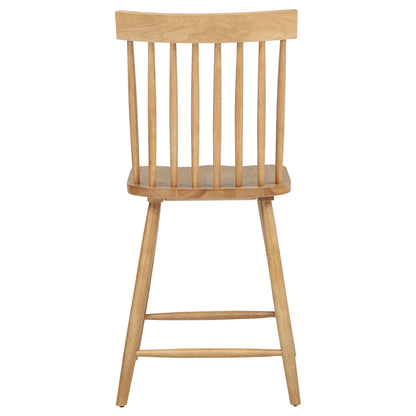 Chaise de salle à manger hauteur comptoir Andrews Windsor en frêne clair