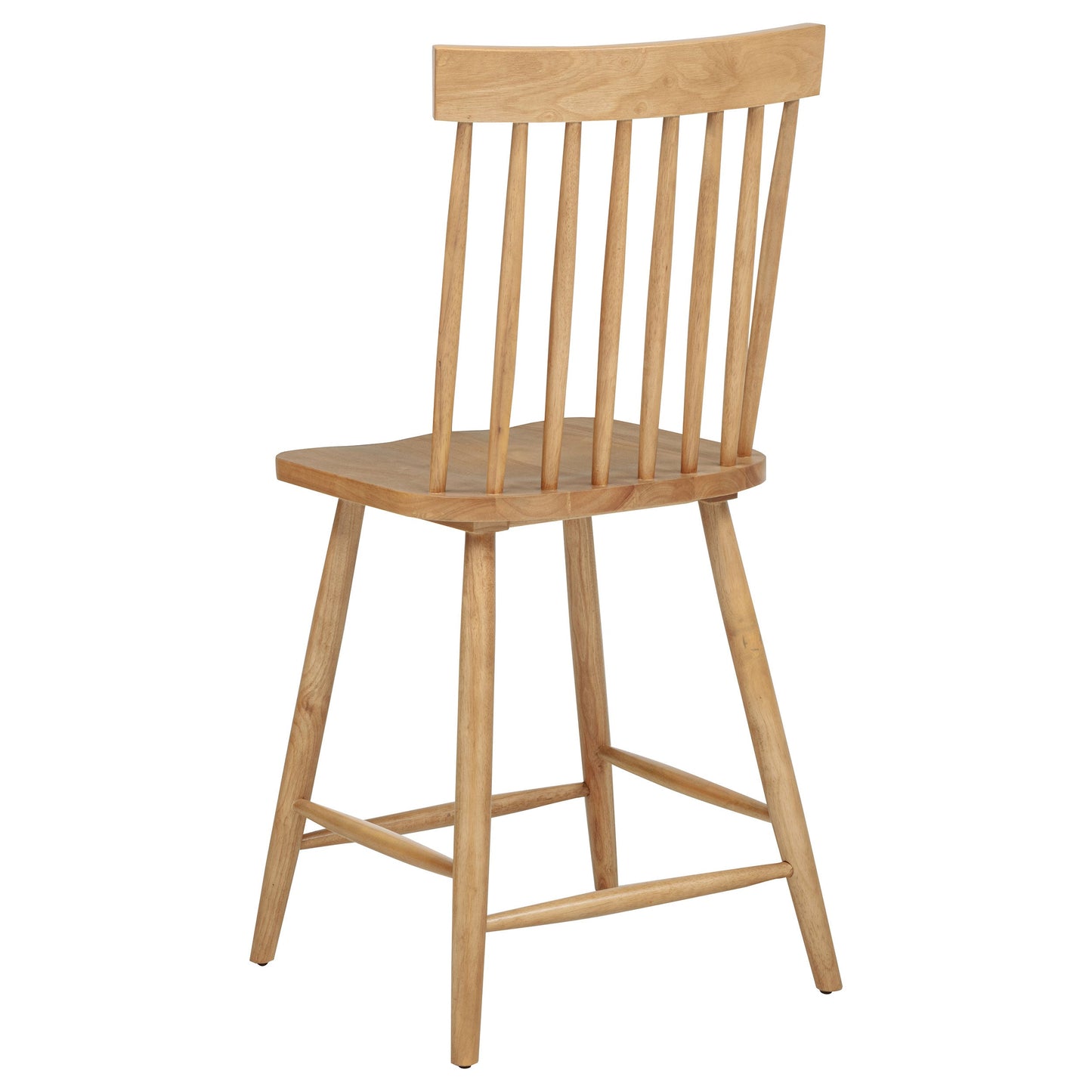 Chaise de salle à manger hauteur comptoir Andrews Windsor en frêne clair