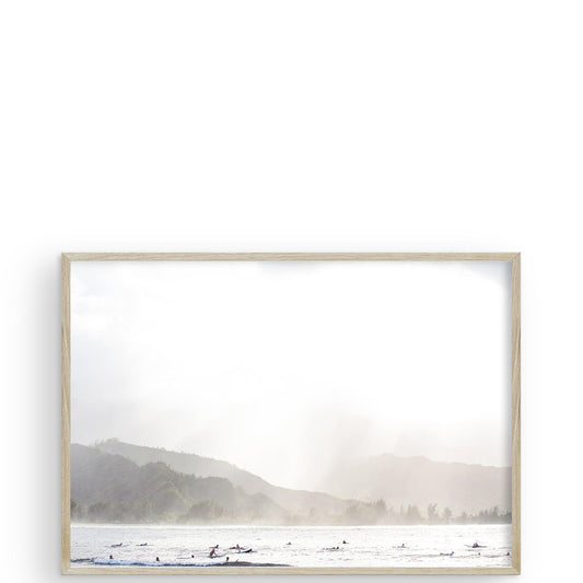 Surfs Up Hanalei Hawaii di Carly Tabak
