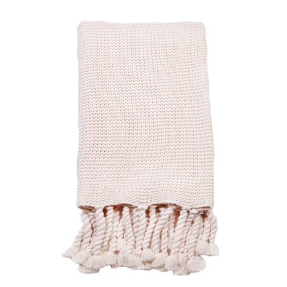 Coperta oversize Trestles di Pom Pom at Home, colore Blush