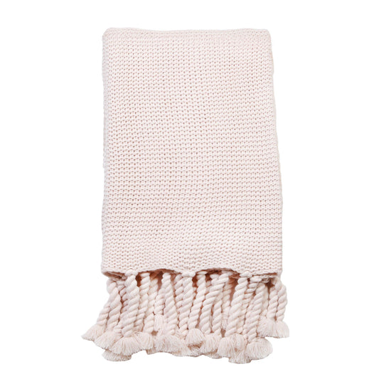 Coperta oversize Trestles di Pom Pom at Home, colore Blush