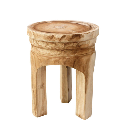 Tavolino laterale in legno